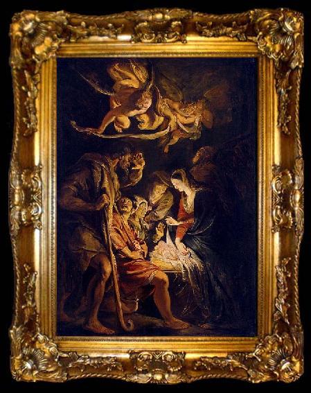 framed  Peter Paul Rubens Adoration of the Shepherds, ta009-2